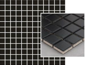 mozaika matowa nero 30x30;2.3x2.3